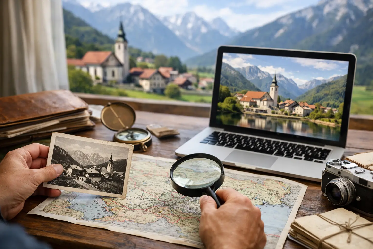 How to Find My Family Village Slovenia