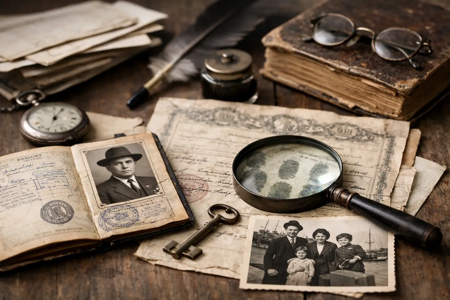 Top Clues in Immigrant Family Documents