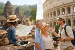 Self Planned vs Guided Heritage Trip