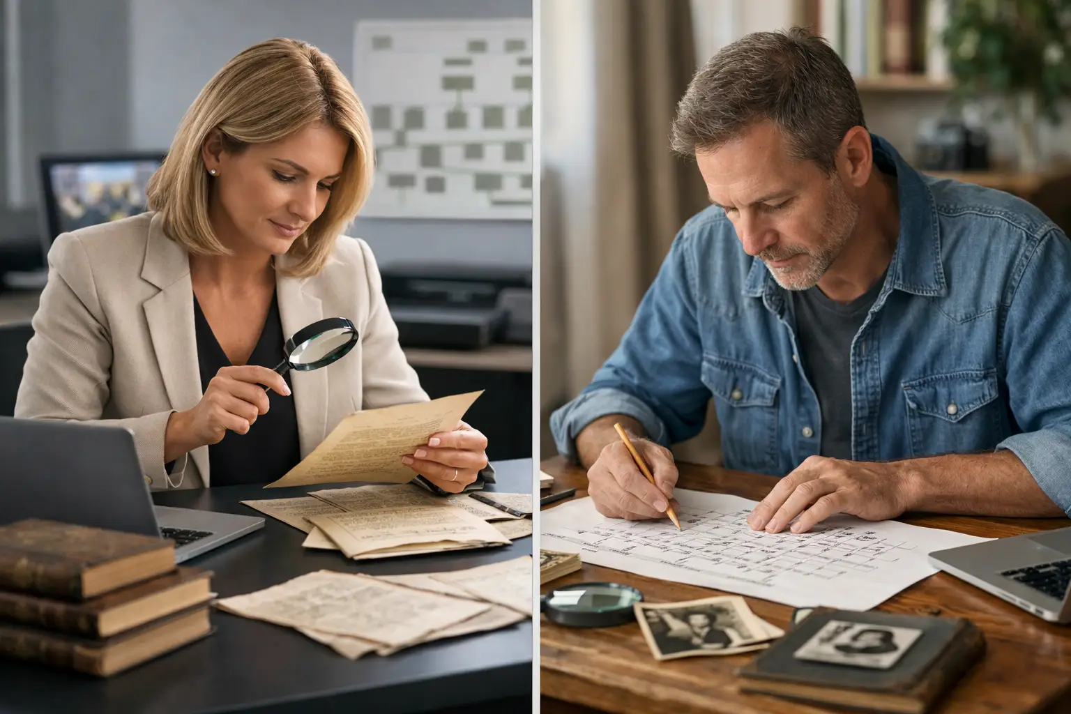 Professional Researcher vs DIY Genealogy